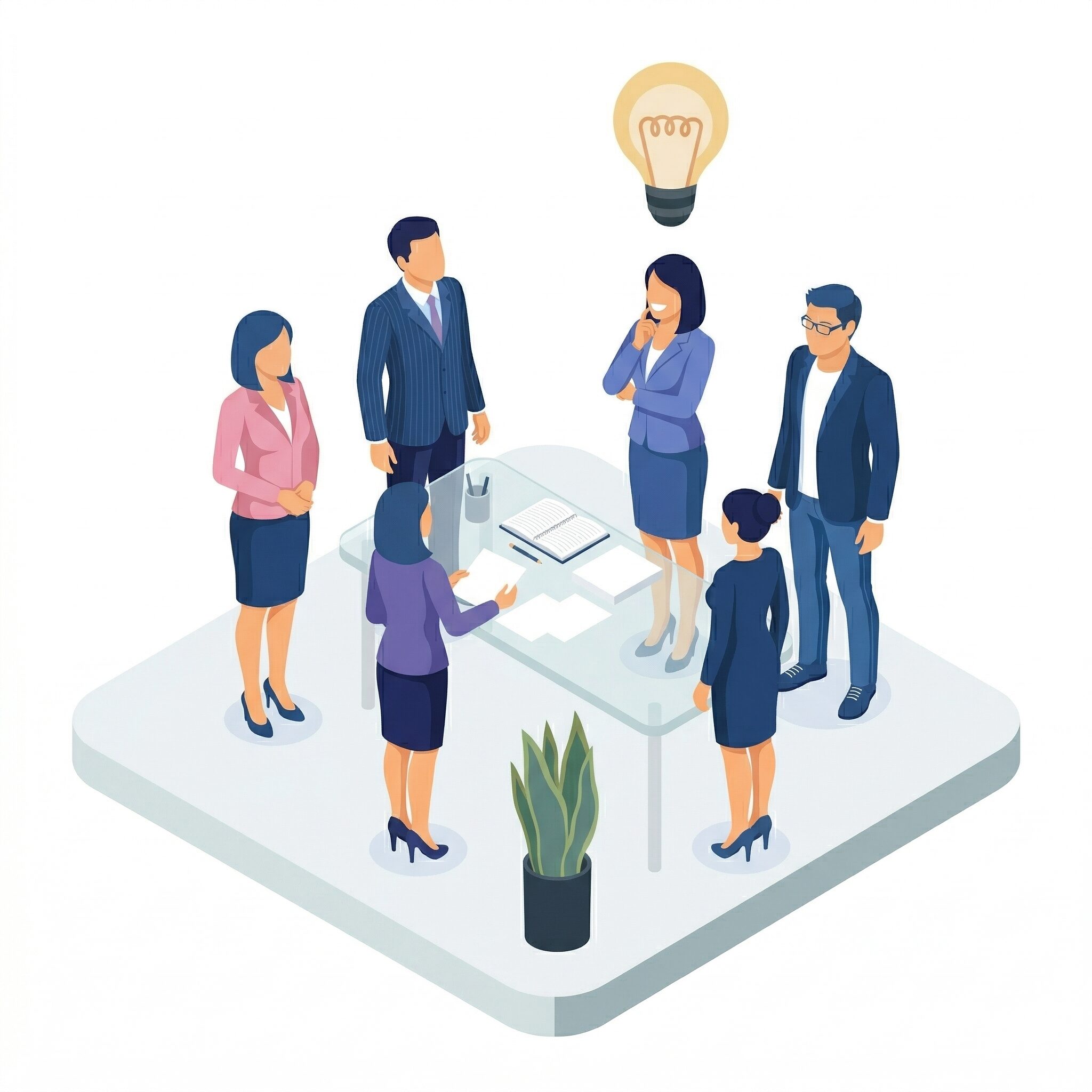 企画チームのワーク風景